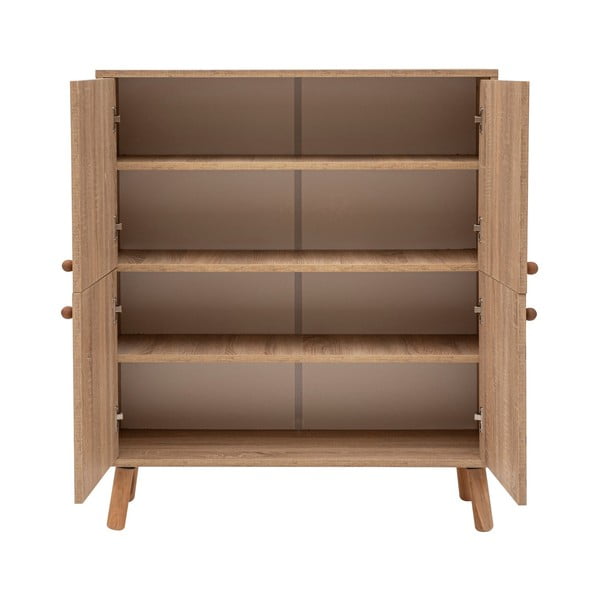 Tammedekooriga kapp 95x111 cm Multilux - Kalune Design-image-3