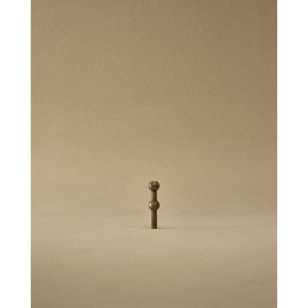 Pronksvärvi metallvaas (kõrgus 10 cm) Nagel - STOFF Nagel-image-1