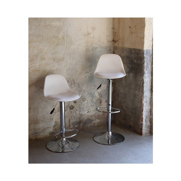 2 valge baaritooliga komplekt Trondheim - House Nordic-image-3