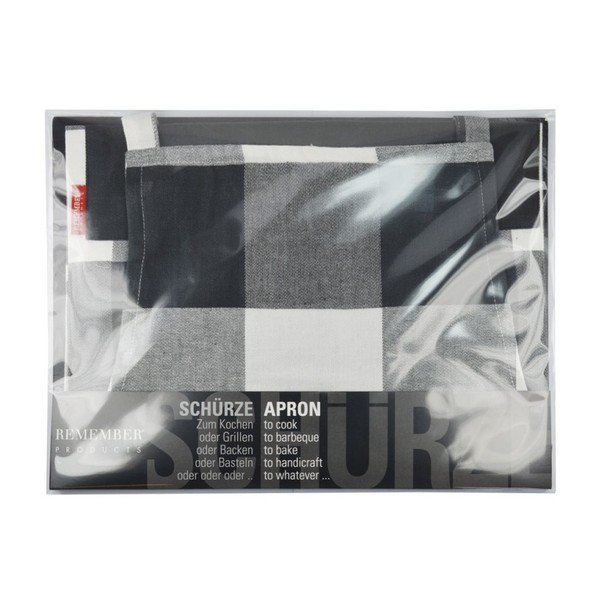 Kuchyňská zástěra Black Caros-image-3