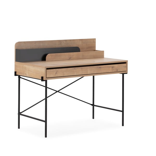 Tammepuust töölaud  60x113 cm Lila - Marckeric-image-3