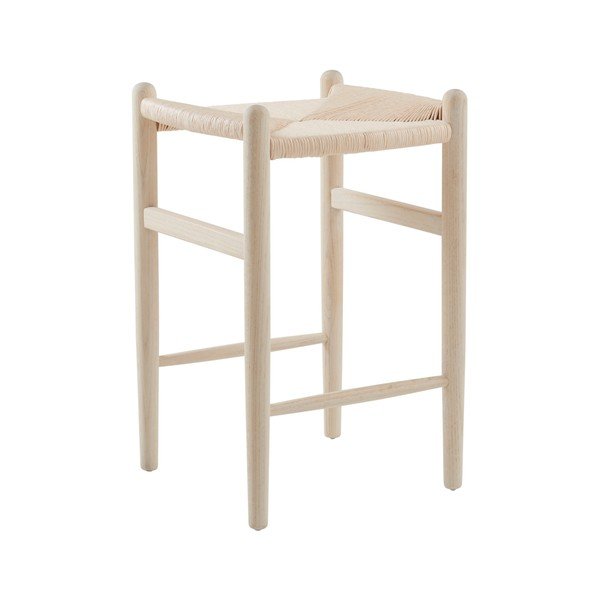 Heleda naturaalse värvi jalakapuust baaritool (istme kõrgus 63 cm) Nattavaara - Jotex