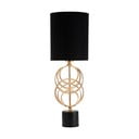 Must-kuldne tekstiilist varjuga laualamp (kõrgus 58,5 cm) Circly - Mauro Ferretti