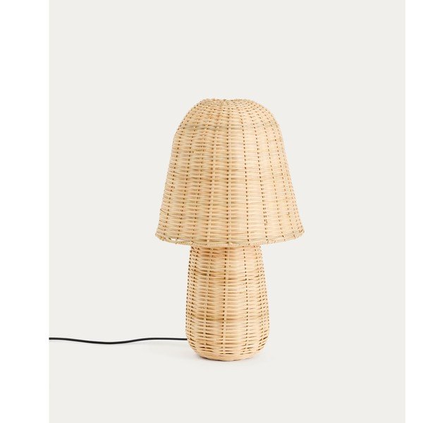 Rotangist laualamp naturaalses värvitoonis (kõrgus 65 cm) Neuda - Kave Home-image-2