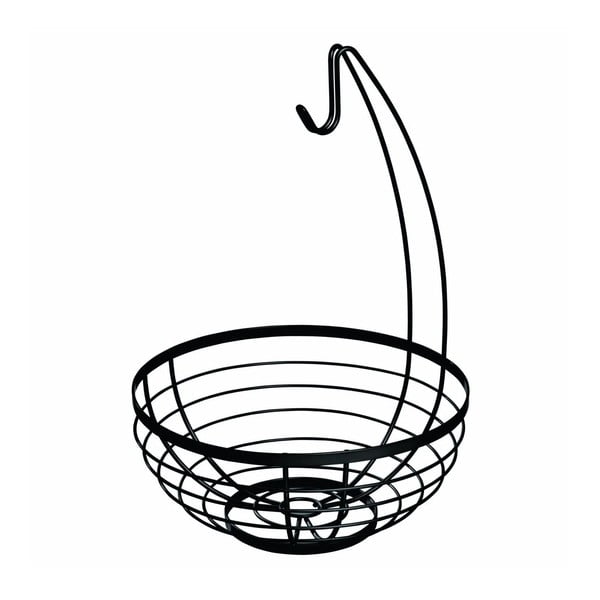 Must puuviljakorv konksuga , ø 27,31 cm Austin - iDesign-image-2