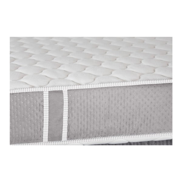 Bílo-šedá matrace s paměťovou pěnou Stella Cadente Syrius, 180 x 200  cm-image-1