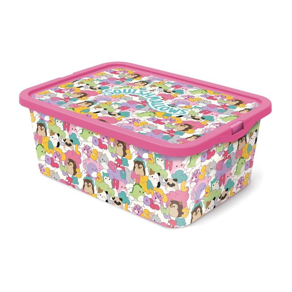 Plastikust laste hoiukast 40x29x15 cm Stor - SQUISHMALLOWS