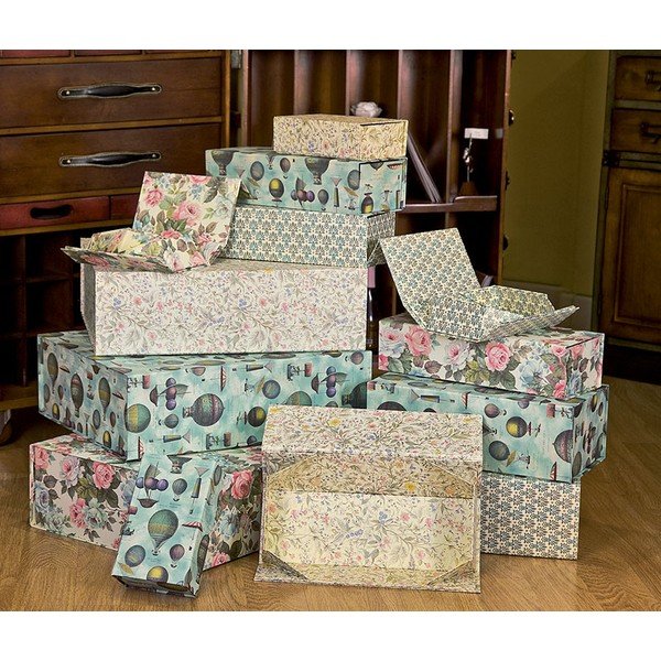 Kinkekarpide komplekt 3 tk 23x28 cm Air Baloons – Kartos-image-1