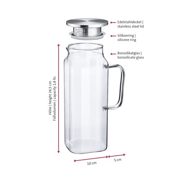 Klaasist dekanter Puro - Westmark-image-4