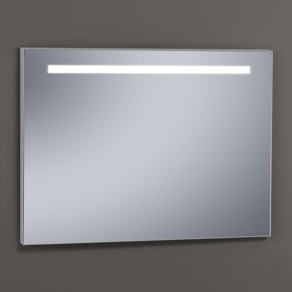 Zrcadlo s LED osvětlením Miroir, 80x100 cm