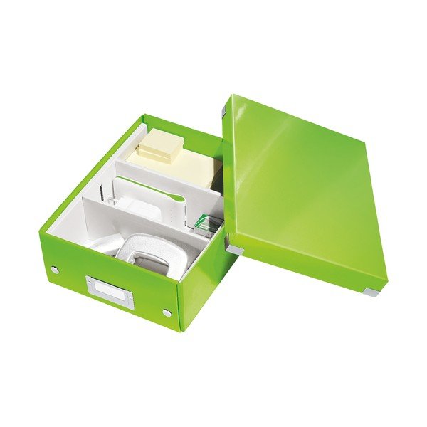 Roheline pappkast koos kaanega Click&Store - Leitz-image-4