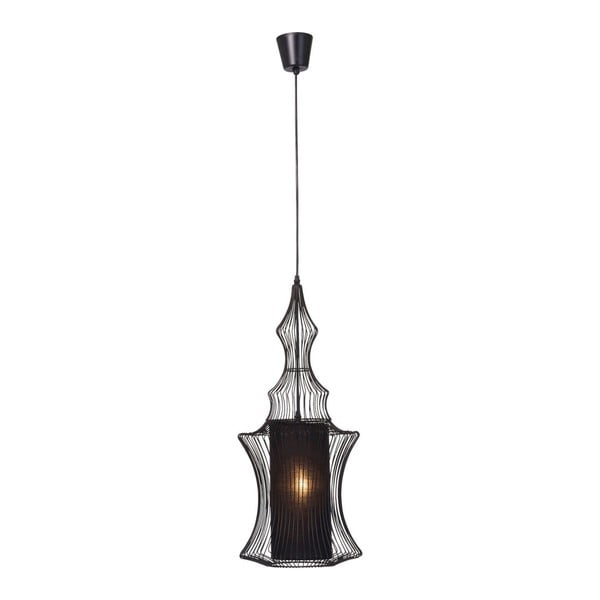 Černé stropní svítidlo Kare Design Swing Zylinder