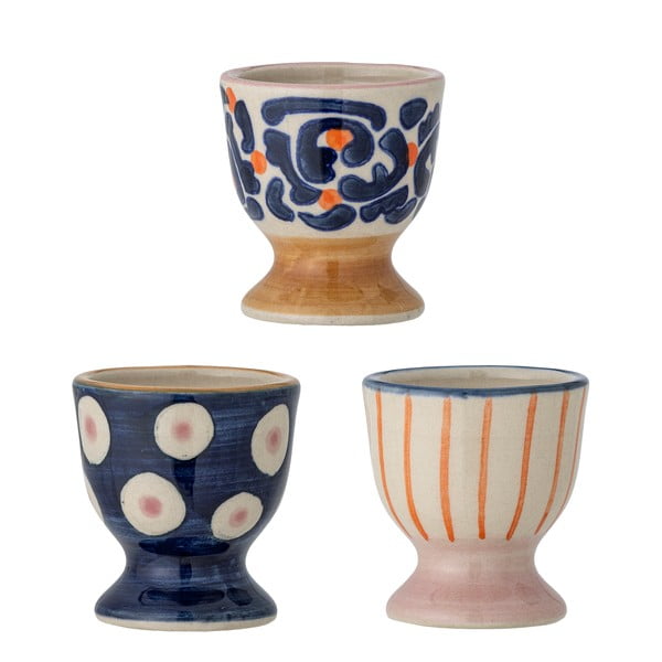 Kivikeraamikast munatoosid 3tk komplektis Eviaya - Bloomingville