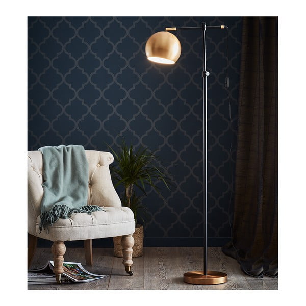 Must ja pronksist vabalt seisev lamp Chester - Markslöjd-image-1