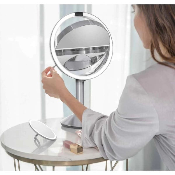 Valgustusega kosmeetikapeegel, suurendav ø 20 cm Sensor Trio - simplehuman-image-1