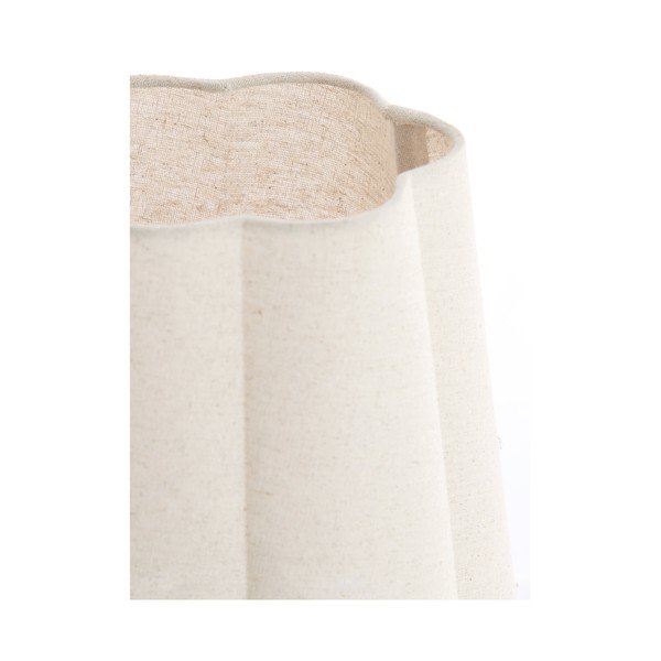 Valge laualamp tekstiilist varjuga (kõrgus 50 cm) Musaby - Light & Living-image-3