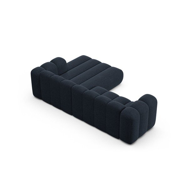 Tumesinine šenillist nurgadiivan (parem nurk) Lupine - Micadoni-image-3