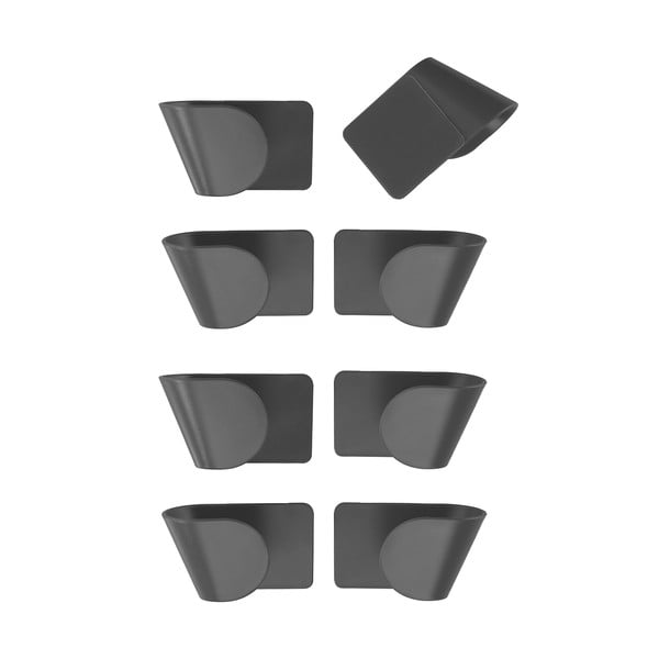 Isekinnituvad plastist kaanehoidjad 8-st komplektis - Wenko-image-2