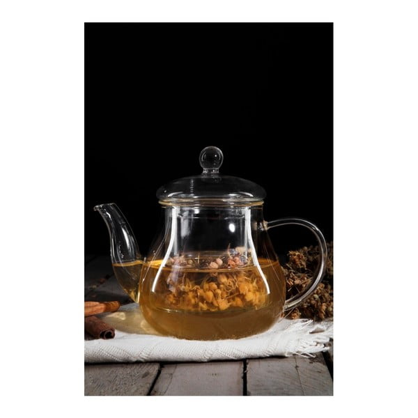 Klaasist teekann koos sõelaga Tasev, 500 ml Patara - Bambum-image-1