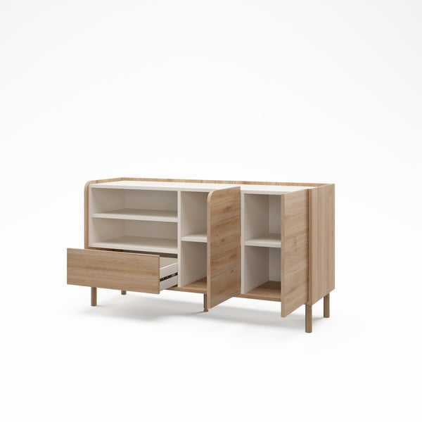 Tammespoonist kummut 141x75,5x44 cm Monza - Marckeric-image-2