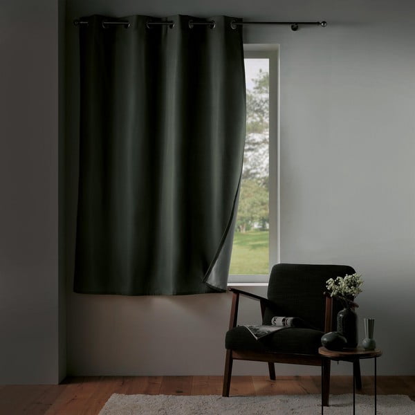 Hall termo-/helikindel mikrokiust kardin 135x180 cm Micropolar - douceur d'intérieur-image-4