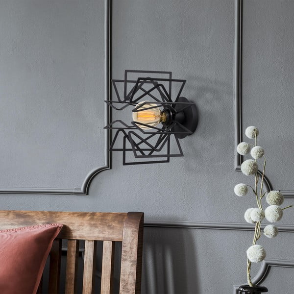 Must seinavalgusti Nemrut - Opviq lights-image-1