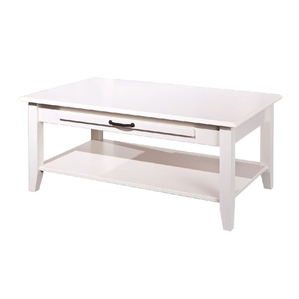 Bílý dřevěný konferenční stolek 13Casa Lossa