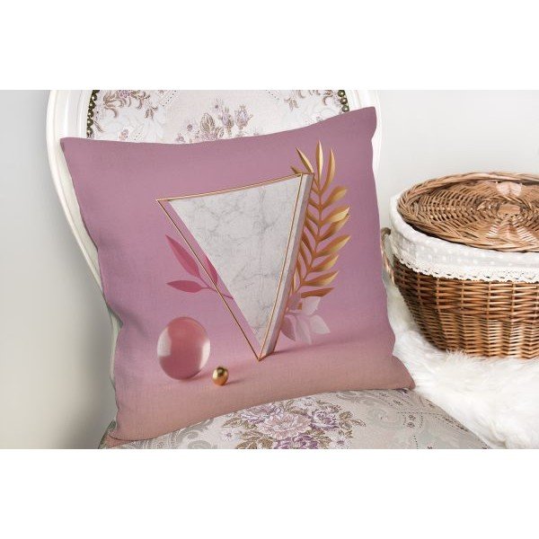 Padjapüür marmorist kolmnurk, 45 x 45 cm - Minimalist Cushion Covers-image-2