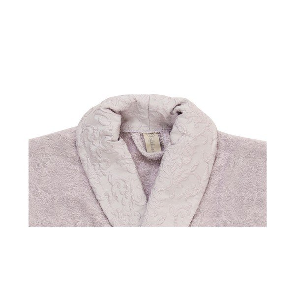 Světle fialový set županu, ručníku a osušky ze 100% bavlny Crespo, vel. M/L-image-3