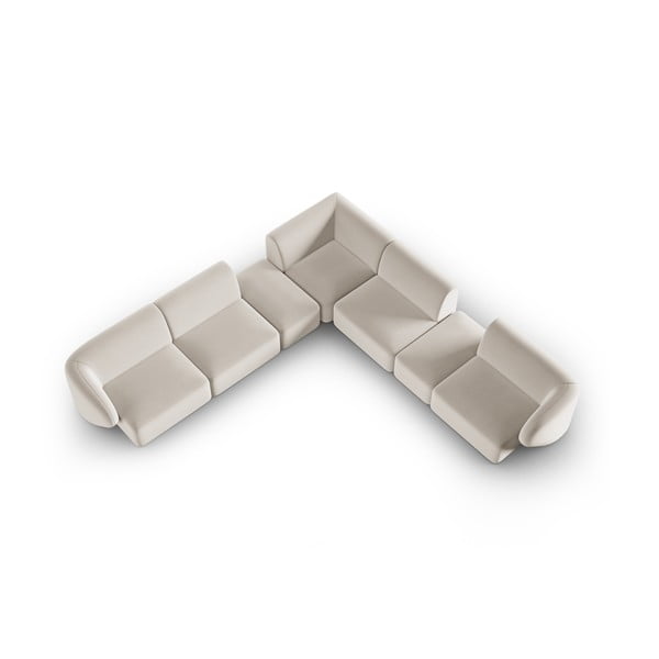 Beež sametist nurgadiivan Paolo - Milo Casa-image-1