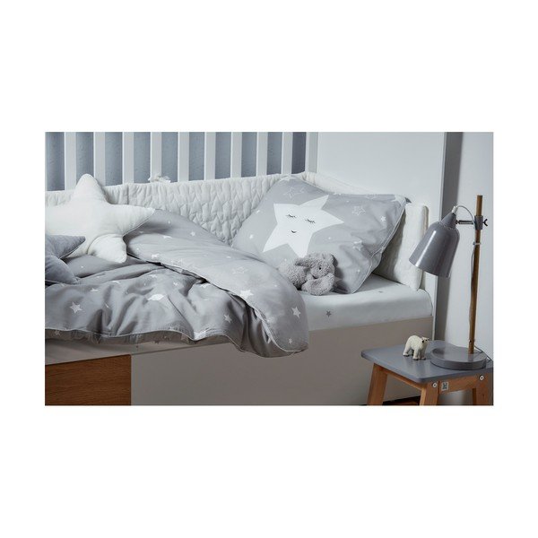 Beebi puuvillane tekk ja padjakomplekt Shining Star, 100 x 135 cm - BELLAMY-image-4