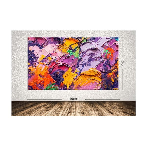 Pildi Strokes, 140 x 100 cm Colorful Strokes - Tablo Center-image-1