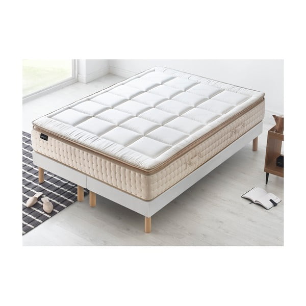 Dvoulůžková postel s matrací Bobochic Paris Cashmere, 90 x 200 cm + 90 + 200 cm