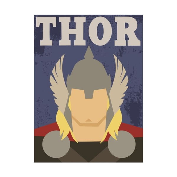 Plakát Blue-Shaker Super Heroes Thor, 30 x 40 cm