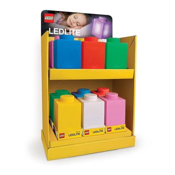 Punane silikoonist öövalgusti Telliskivi Classic - LEGO®-image-2