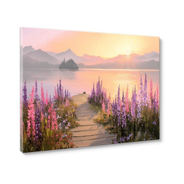 Maal 113x85 cm Lupine Shore - Styler-image-4