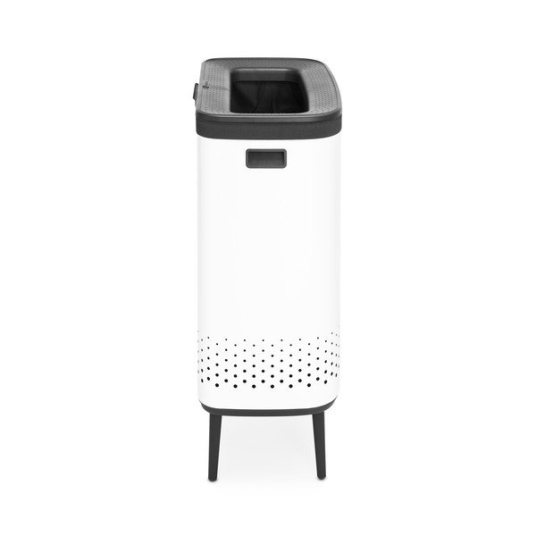 Valge metallist pesukorv 90 l Bo Hi - Brabantia-image-3