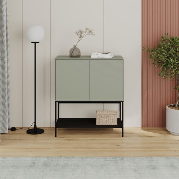 Roheline-must kapp 80x90x40 cm Amira - Marckeric-image-1