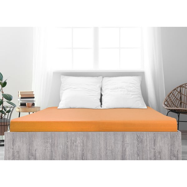 Oranž kummiga lina 90x200 cm - B.E.S.-image-2