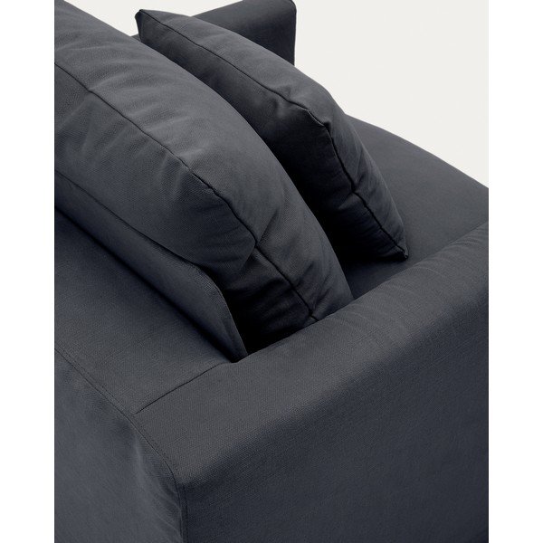 Antratsiitne tugitoolikate 92 cm Nora - Kave Home-image-1