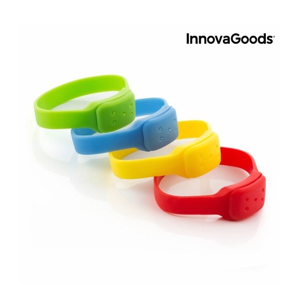 Žlutý repelentní náramek proti komárům s vůní citronely InnovaGoods-image-1