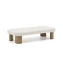 Aia kohvilaud betoonplaadiga 70x140 cm Labra - Kave Home