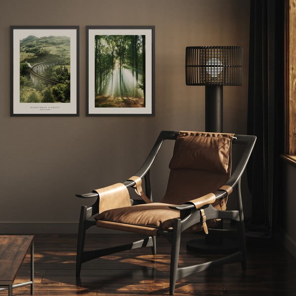 Maalid 2tk komplektis 30x40 cm Woods - Styler-image-3