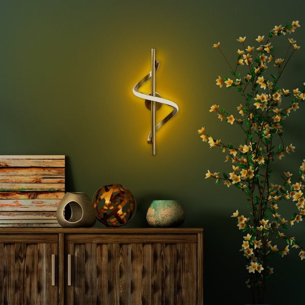 Kuldne LED seinavalgusti ø 7 cm Likma - Opviq lights-image-2