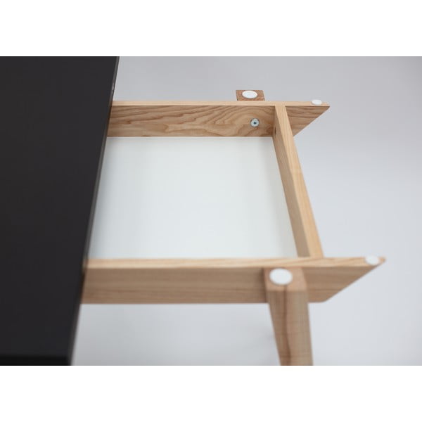 Kokkupandav söögilaud rohelise lauaplaadiga 65x90 cm Envelope - Ragaba-image-4