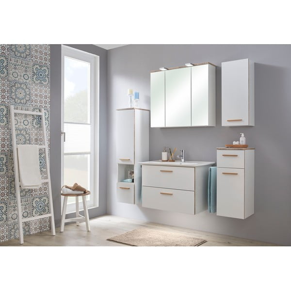 Valge keraamika segistita valamu  80x47 cm Quickset 931 – Pelipal-image-2