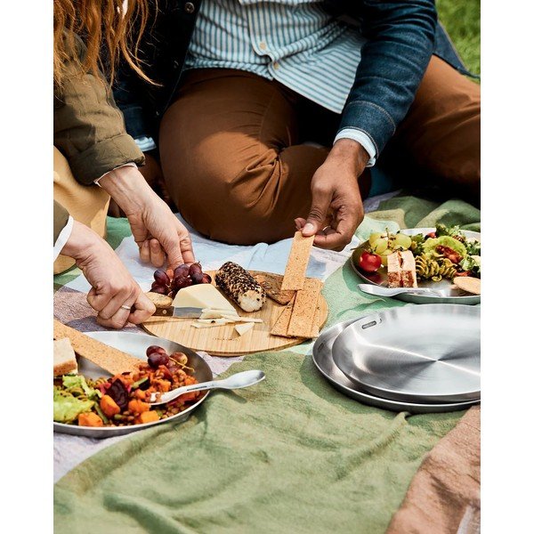 Roostevabast terasest taldrikud 4tk komplektis  ø 25,5 cm - Black + Blum-image-3