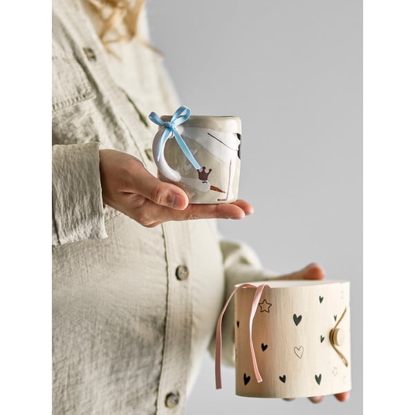 Beež kivikeraamikast kruus 225 ml Bambino - Bloomingville Mini-image-1