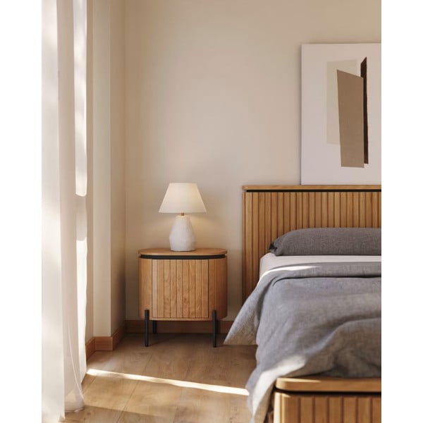 Mango puidust öökapp Licia - Kave Home-image-1