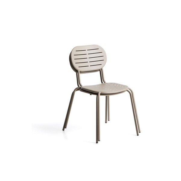 Hallikaspruun metallist aiatool Brai - Kave Home-image-4